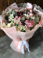 بوكيه ورد طبيعي كبير