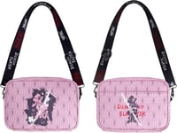 حقيبة كتف نيزوكو: أناقة قاتلة الشياطين بلمسة وردية...