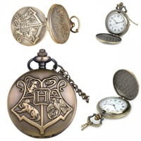 ساعة جيب شعار هوغوورتس: مفتاحك إلى عالم السحر!