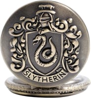 ساعة جيب الأفعى البرومزية: أناقة Slytherin الخالدة...