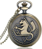 ساعة جيب الخيميائي الفولاذي: قلادة إدوارد إلريك ال...