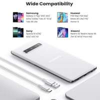 يوجرين سلك شاحن نايلون مظفر USB إلى USB|C بطول 1 م...