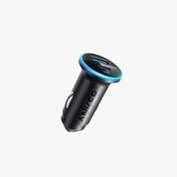 شاحن سيارة انكر بقوة 52.5 واط بمنفذ تايب سي ومنفذ...