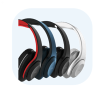 سماعة ليد LH02 اللاسلكية 2 في 1 سماعة راس مع مكبر...