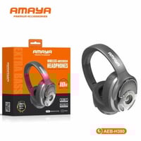 امايا - سماعة راس لاسلكية + مكبر صوت