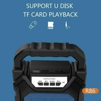 مكبر صوت محمول + ميكروفون لاسلكي من شركة ماركوك