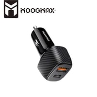 MOOGMAX شاحن سيارة 48W منفذين USB + PD