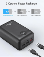 باوربنك موج ماكس 30000Mah 45W