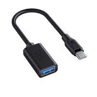 أوكي محول USB-A 3.0 إلى USB-C، طراز CB-A26 أسود