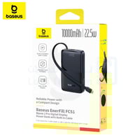 باور بانك Baseus 10000mAh: كابل مدمج، شحن 22.5 واط...