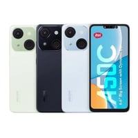 ايتل A50c اسود 64 جيجابايت 4G الرام 2+4 جيجا _مع س...