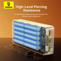 Baseus LiFePO4 18400mAh شاشة رقمية شحن سريع باور ب...