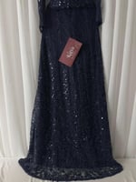 فستان سهره كحلي