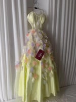 فستان مورد ليموني ميلان