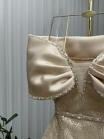 فستان سهره بيج انيق