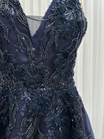 فستان سهره كحلي