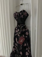 فستان مورد تطريز راقي