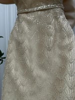 فستان سهره بيج انيق