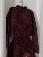 فستان سهره قطعتين حنونه