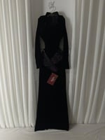 فستان مخمل سهره