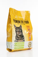 طعام جاف 3kg للقطط الكبيرة بنكة التونة والسلمون