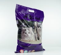 رمل قطط لافندر 10 لتر عالي التكتل ولا يسبب الحساسي...