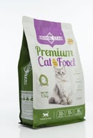 طعام جاف 1.5kgللقطط الكبيرة بنكة السمك