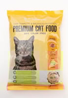 طعام جاف 450g للقطط الكبيرة بنكة السلمون والتونة