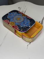 صندوق مغناطيس ايراني نحت يدوي