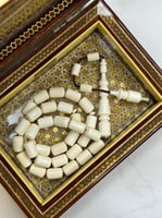 سبحة عاج فيل فاخر برميلي 38.2g