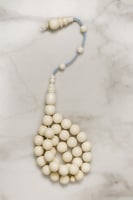 سبحة عاج ناب فيل افريقي مدور 49.2g