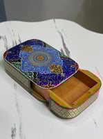 صندوق مغناطيس ايراني نحت يدوي