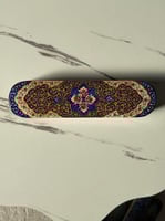 صندوق ايراني عاج ونحاس