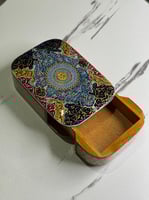 صندوق مغناطيس ايراني نحت يدوي