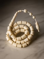 سبحة عاج ناب فيل افريقي برميلي 65g