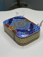 صندوق مغناطيس ايراني نحت يدوي