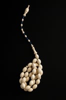 سبحة عاج فيل فاخر زيتوني 46.7g