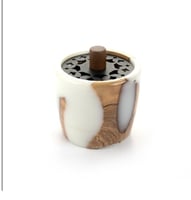 مبخرة ريزن بغطا ابيض ثلجي