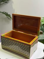 صندوق ايراني نحت يدوي بالكامل
