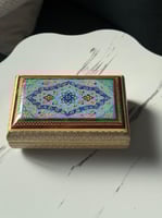 صندوق فل ختم نحاس وعاج