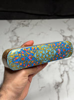 صندوق ايراني عاج ونحاس