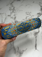 صندوق ايراني عاج ونحاس