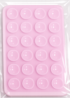 مسكة هاتف لاصقة سيليكون ( للأغلفة اللامعة فقط )