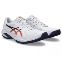 Asics Solution Swift FF 2 Clay White Blue Orange S...