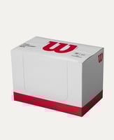 Wilson Feel Perforated Overgrips White (Box 60 Uni...