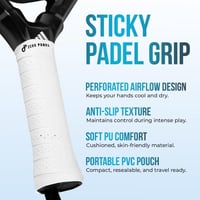 Zero Padel AeroGrip (3-Pack Overgrips)