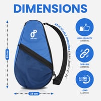 Zero Padel Racket Bag Cover - Navy