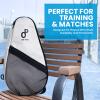 Zero Padel Racket Bag Cover - White Cream