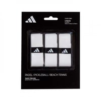Adidas Tacky Feeling White Overgrips, 3 Units