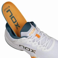 Nox ML10 Hexa Men's White/Apricot Padel Shoes